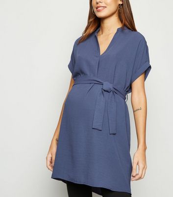Tunic Dress with Belt